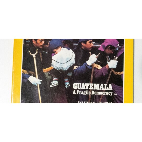 National Geographic June 1988 Vol 173 No 6 Guatemala A Fragile Democracy - Picture 3 of 8